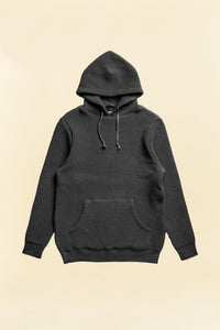 Addict Clothes ACVM Waffle Cotton Knit Hoodie - Black -Addict Clothes - URAHARA