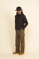 Addict Clothes ACVM Waffle Cotton Knit Hoodie - Black -Addict Clothes - URAHARA