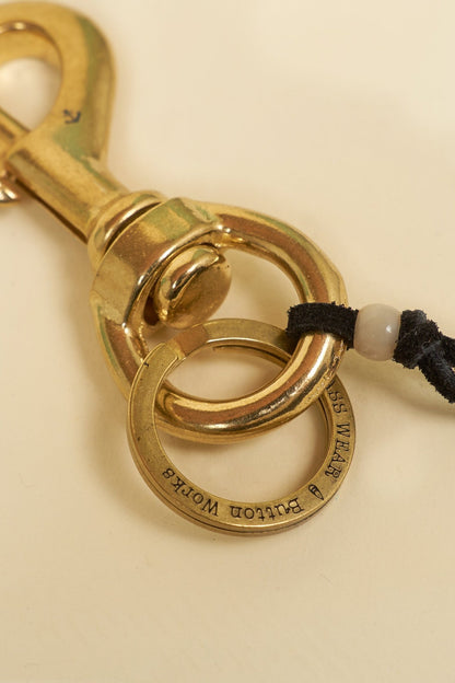 Button Works Brass Wear Key Holder - Brass -Button Works - URAHARA