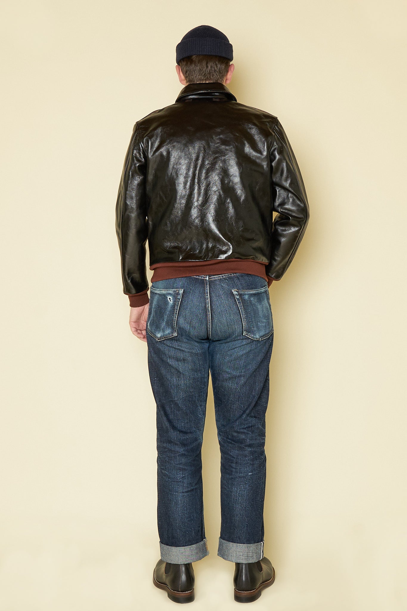 Double Helix タイプ A-2 ホースハイド レザー ジャケット – URAHARA 