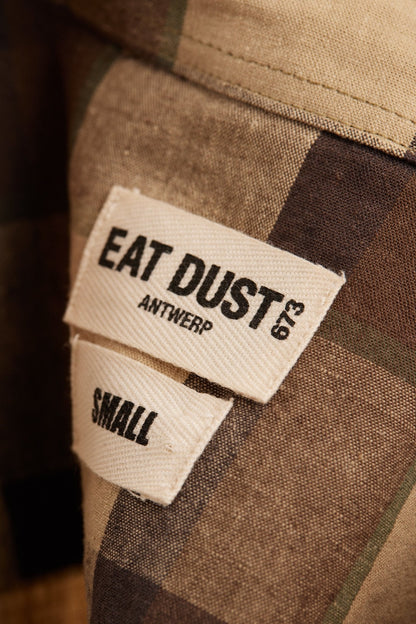 Eat Dust Combat Shirt - Beige/Brown -Eat Dust - URAHARA
