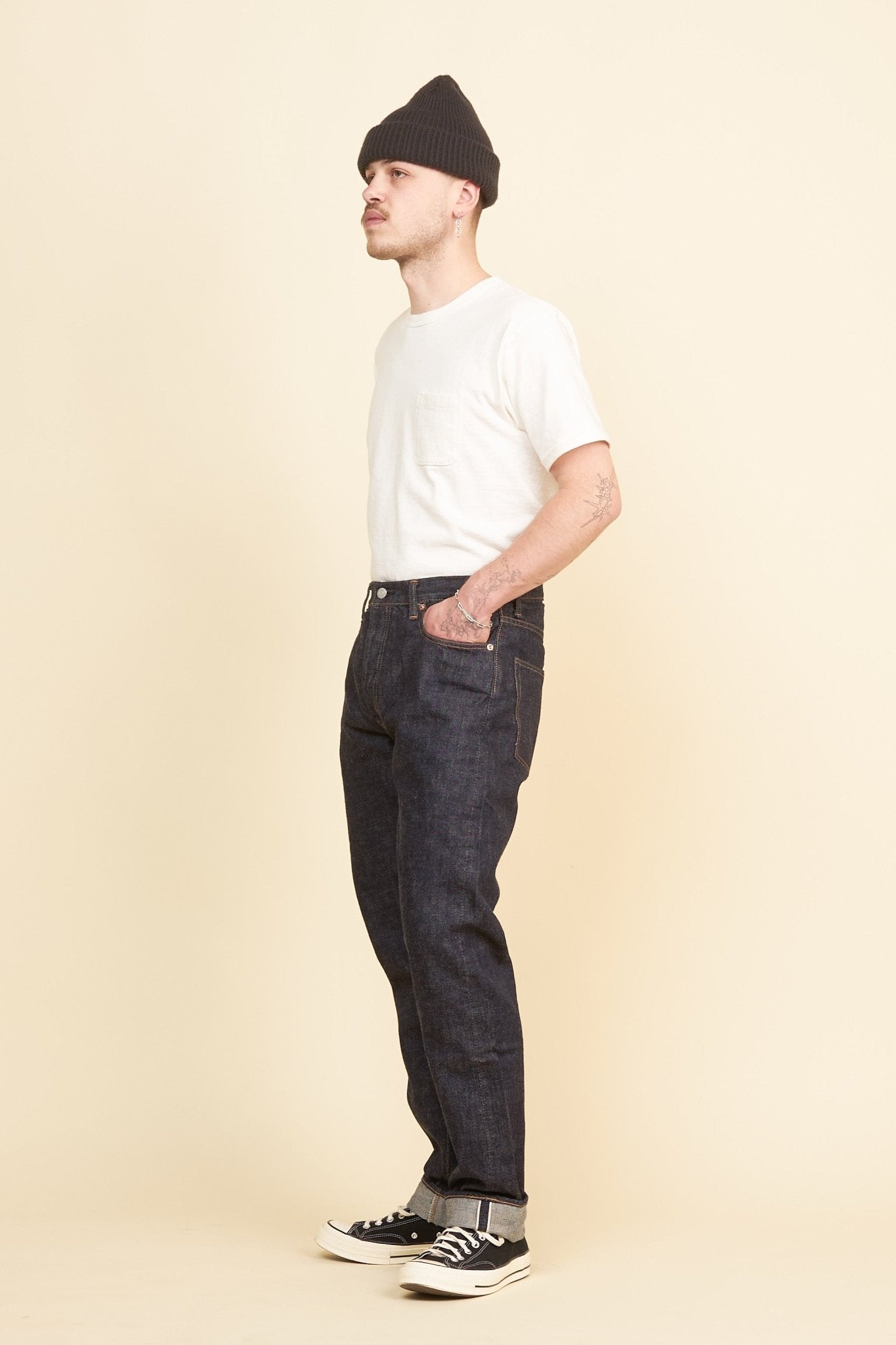 Fullcount 1103 Clean Straight Selvedge Denim - 13.7oz