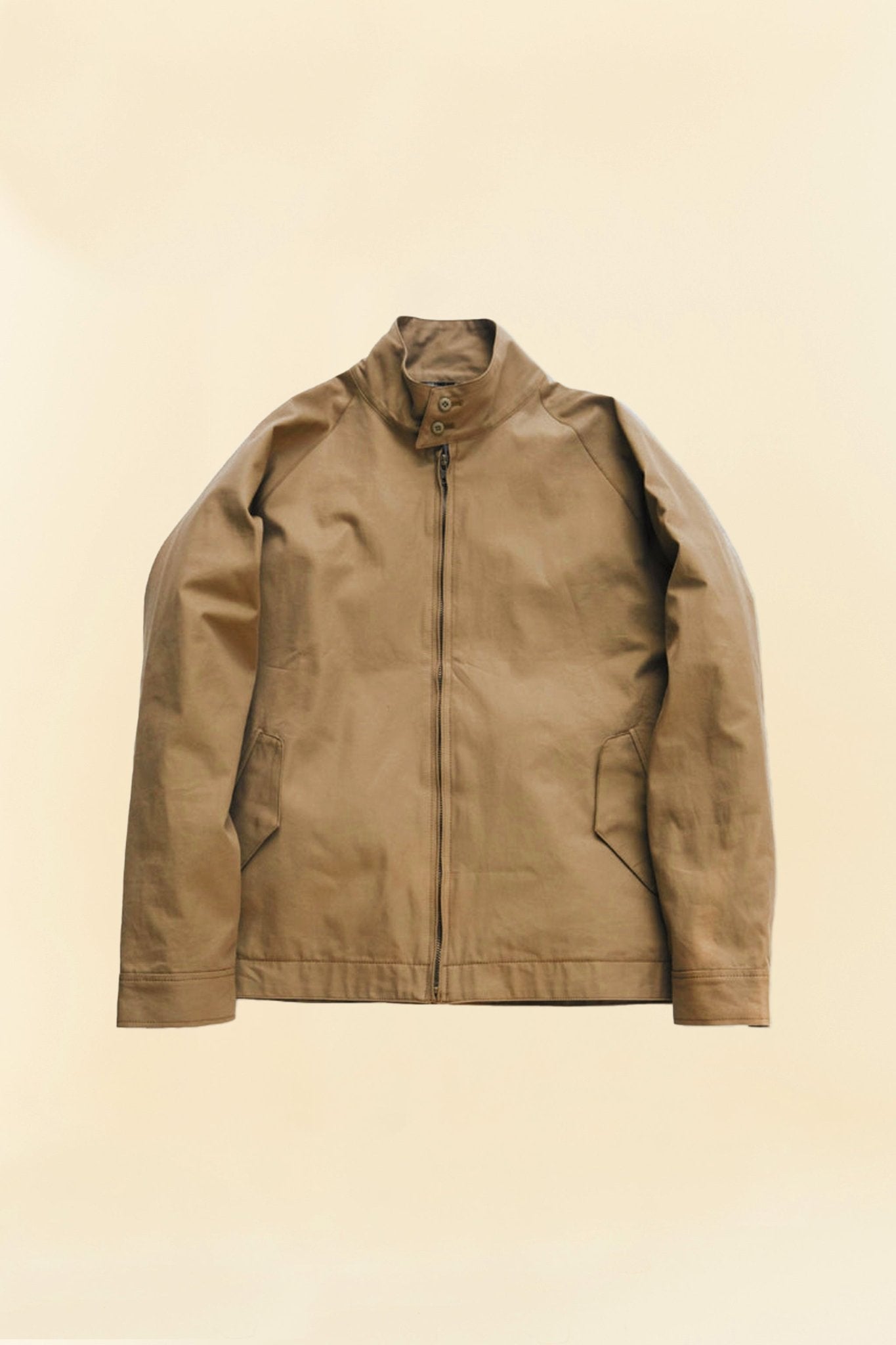 Fullcount Ventile Harrington Jacket - Beige -Fullcount - URAHARA