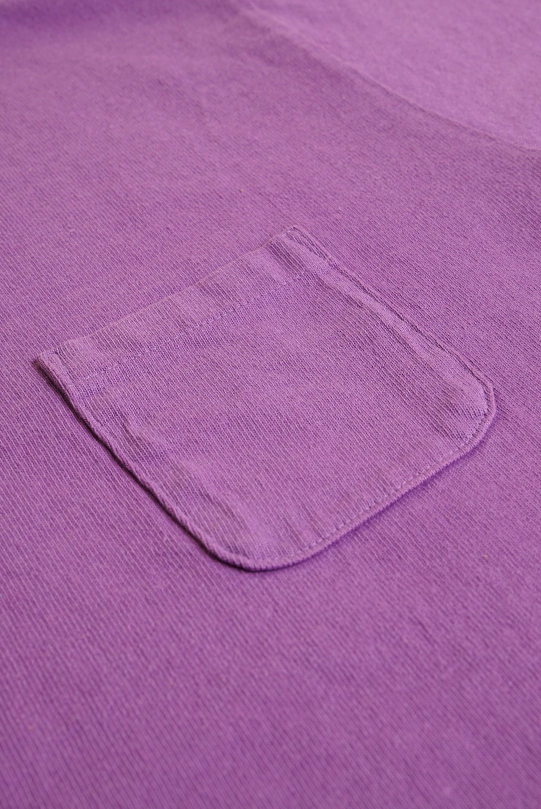 Godspeed Heavyweight Tsuriami 10oz Loopwheel Pocket T-Shirt - Purple -Godspeed - URAHARA