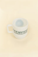 Godspeed Milk Glass 'Perseverance' Stacking Mug - Green -Godspeed - URAHARA