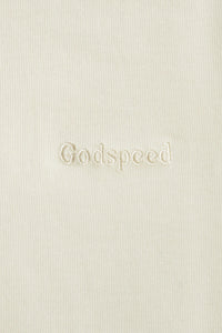 Godspeed Tonal Mini Logo Heavyweight Organic T-Shirt - Natural -Godspeed - URAHARA
