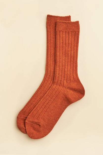 Godspeed Wool Socks - Rust -Godspeed - URAHARA