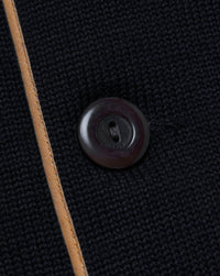 Godspeed x Dehen 1920 'Five Year' Knit Utility Vest - Black / Gold -Godspeed - URAHARA