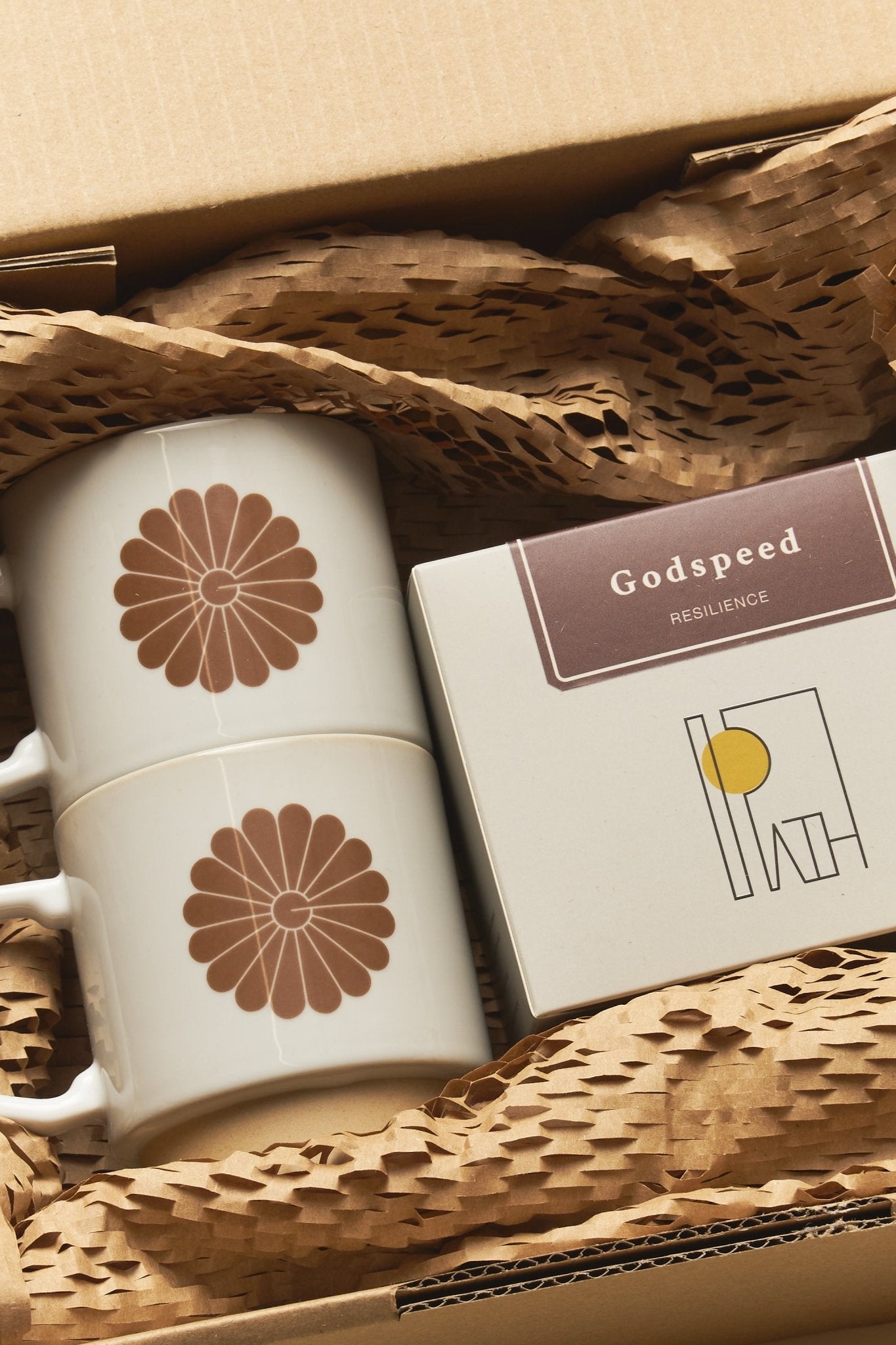 Godspeed x Maruasa Porcelain x Path Coffee - 2 Mug + 1 Coffee Set -Godspeed - URAHARA