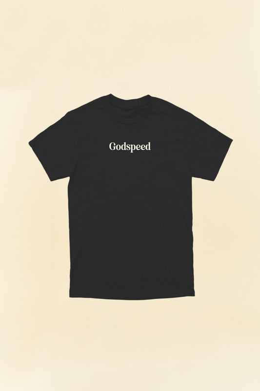 Godspeed 'Zenith' Heavyweight Organic T-Shirt - Black -Godspeed - URAHARA