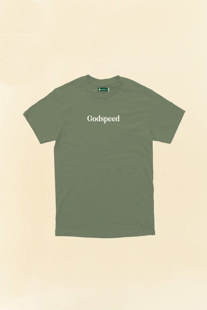 Godspeed 'Zenith' Heavyweight Organic T-Shirt - Green -Godspeed - URAHARA