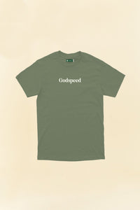 Godspeed 'Zenith' Heavyweight Organic T-Shirt - Green -Godspeed - URAHARA