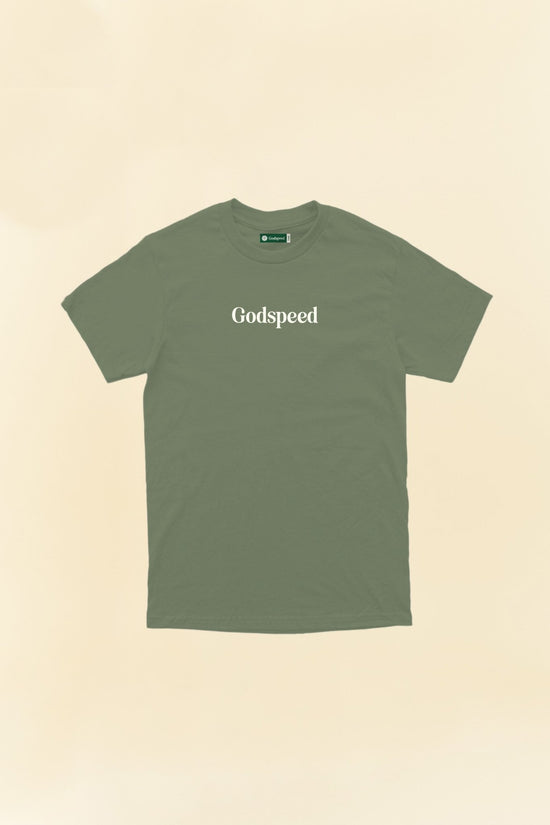 Godspeed 'Zenith' Heavyweight Organic T-Shirt - Green