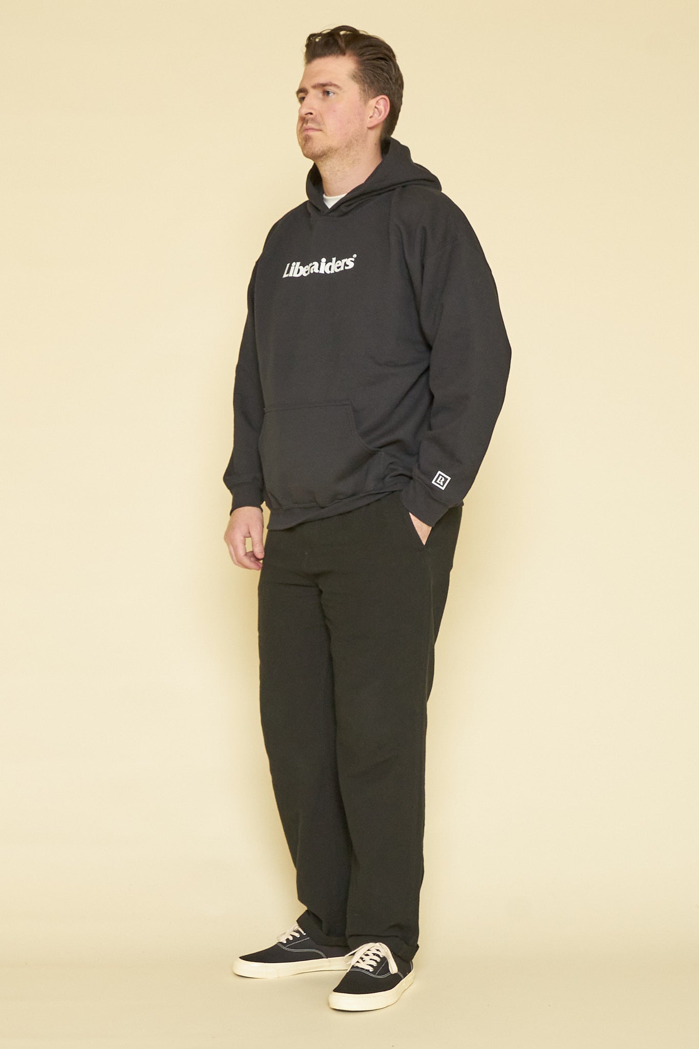 Liberaiders OG Logo Hoodie - Black -Liberaiders - URAHARA