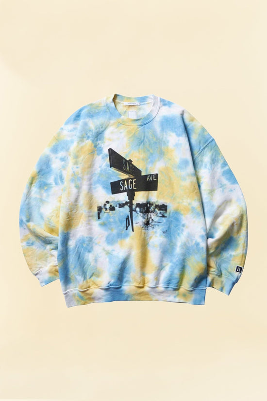 Liberaiders Tiedye Crewneck - Yellow