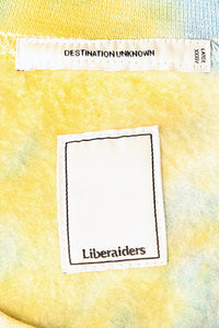 Liberaiders Tiedye Crewneck - Yellow -Liberaiders - URAHARA