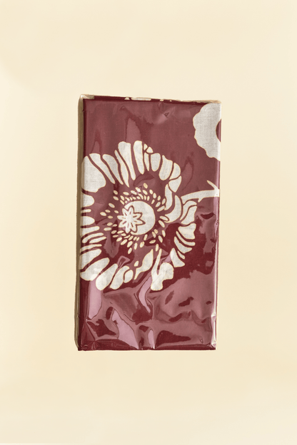 Radiall Badass Flower Bandana - Burgundy -Radiall - URAHARA