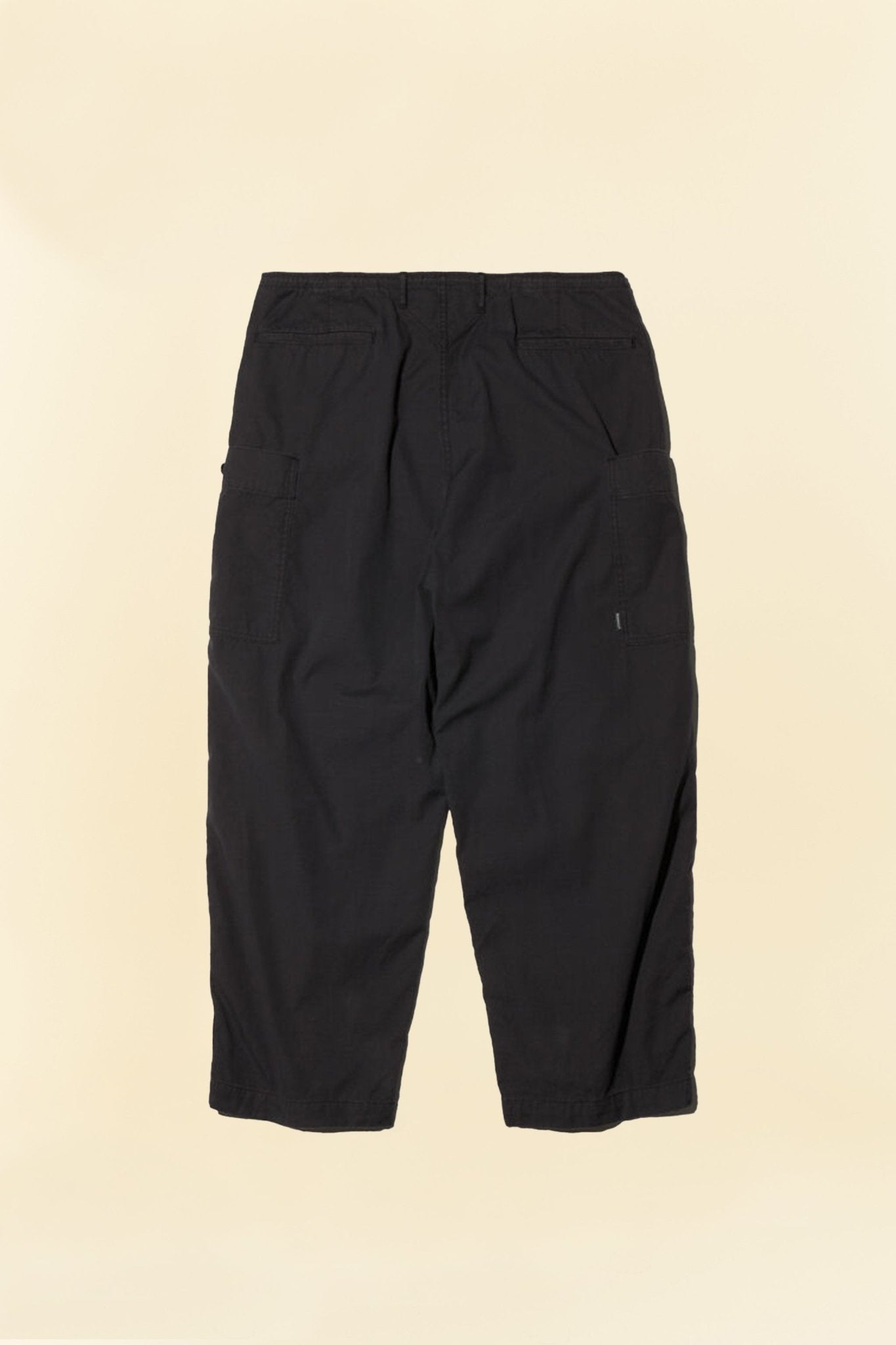 Radiall Clan Wide Fit Cargo Pants - Black -Radiall - URAHARA