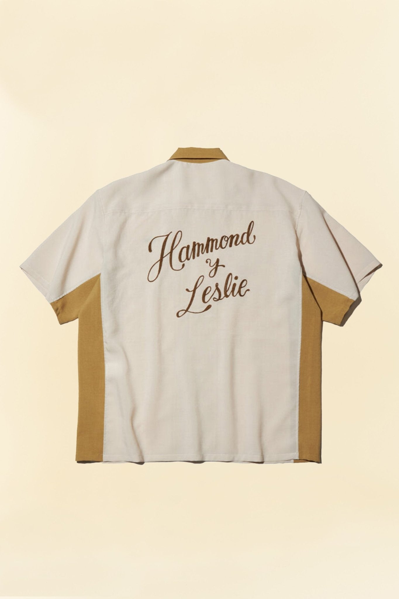 Radiall Hammond S/S Open Collared Shirt - Root Beer -Radiall - URAHARA