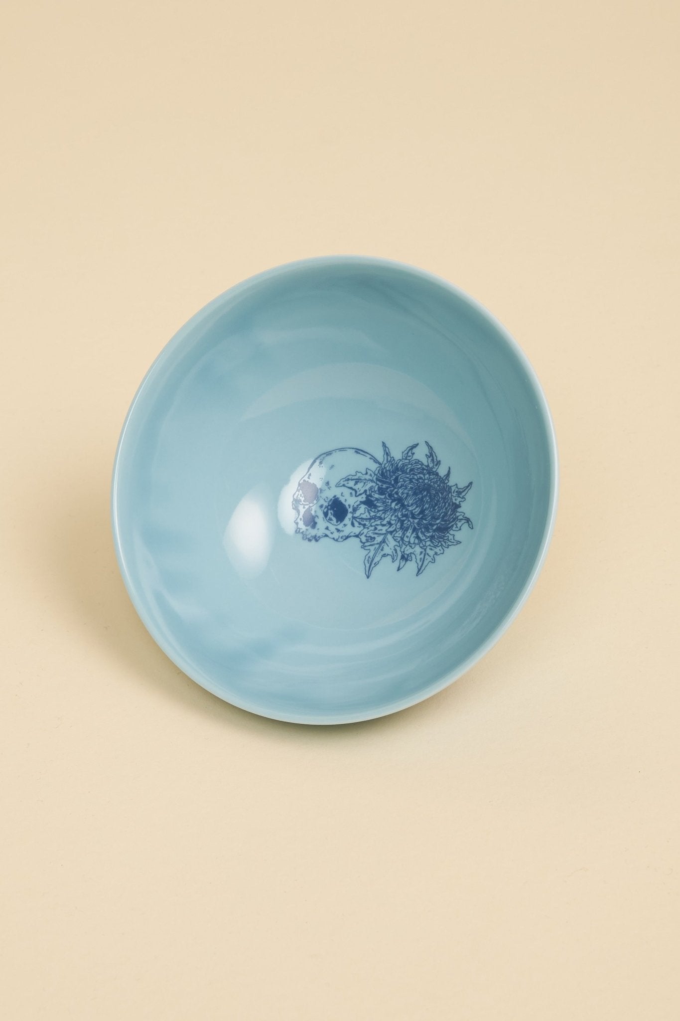 Radiall Hebi Dokuro Rice Bowl - Blue -Radiall - URAHARA