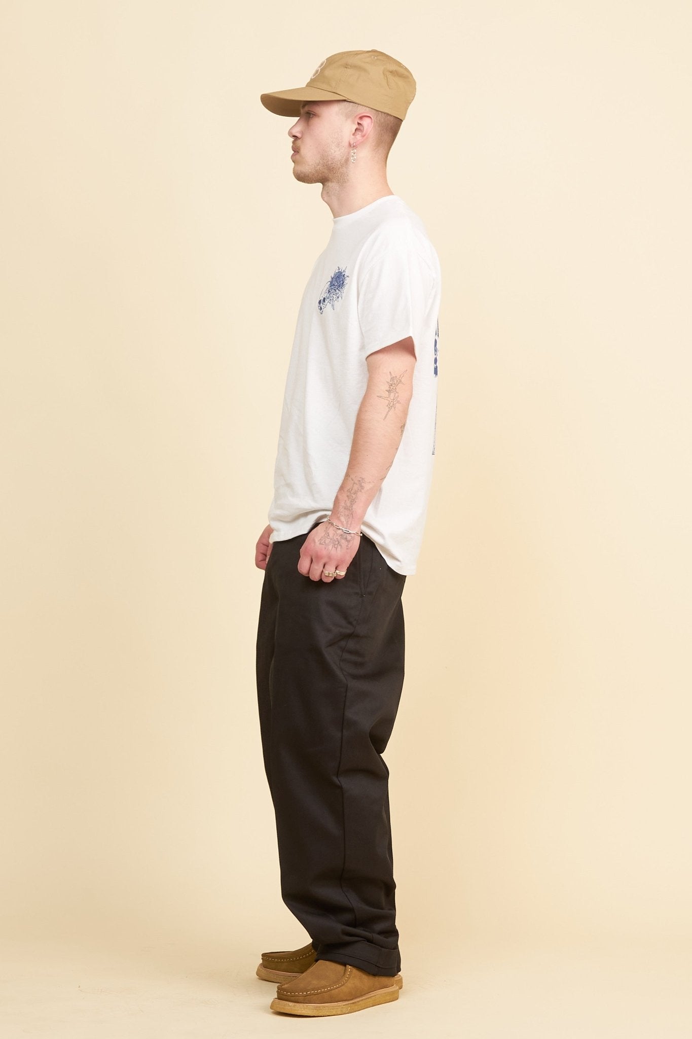 Radiall Namazu S/S T-Shirt - White -Radiall - URAHARA