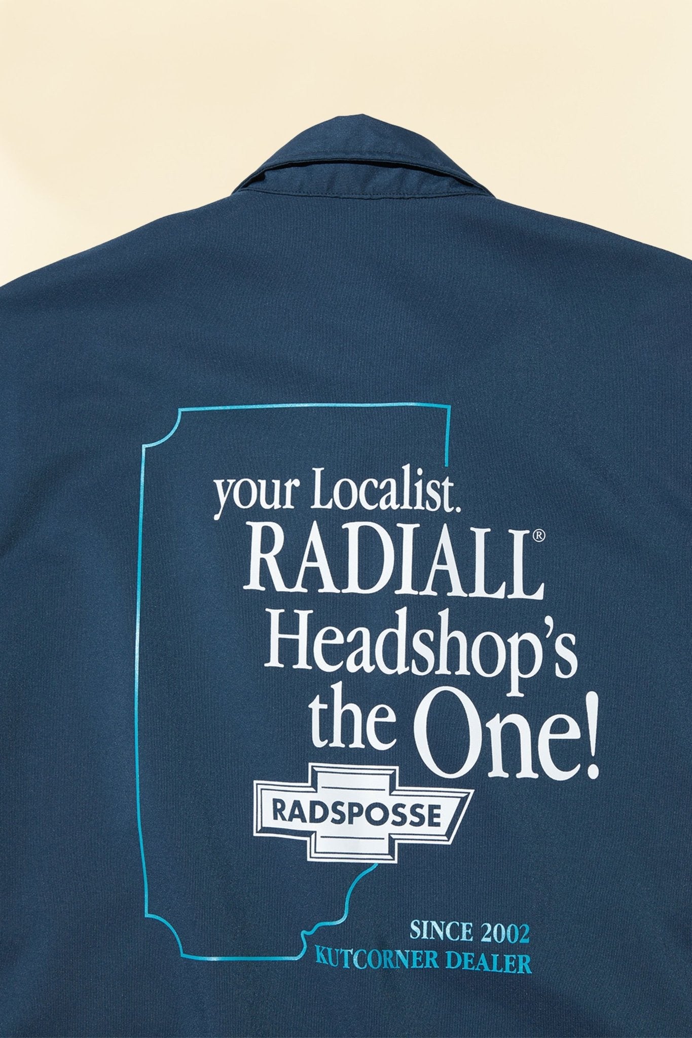 Radiall Posse Zip Up Blouson - Navy -Radiall - URAHARA