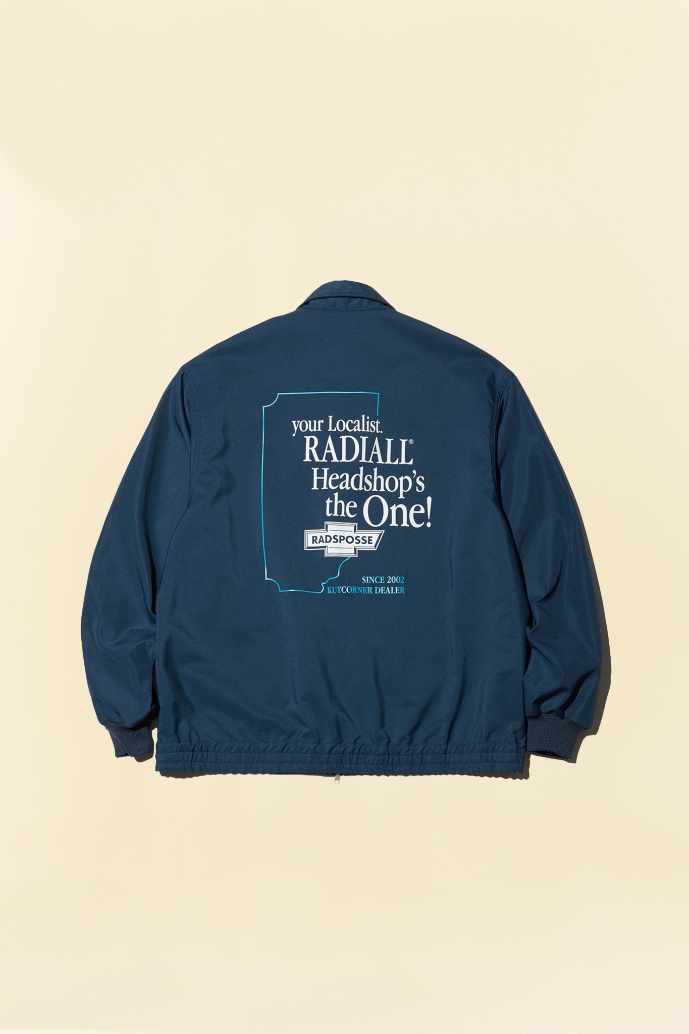 Radiall Posse Zip Up Blouson Navy – URAHARA - Main Image