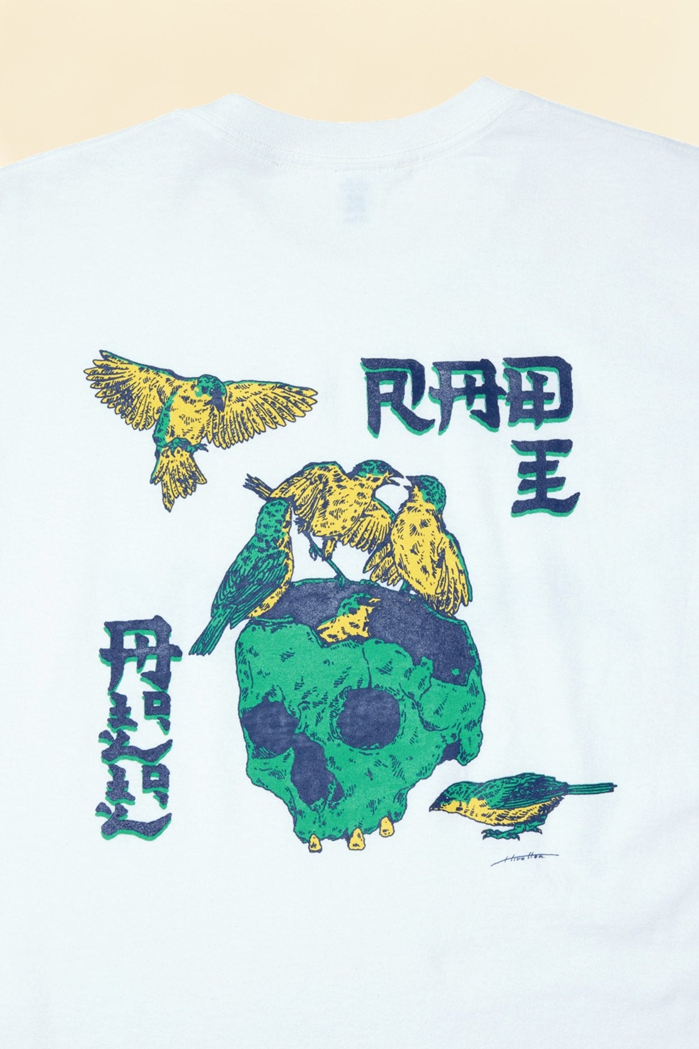 Radiall Suzume S/S T-Shirt - White -Radiall - URAHARA