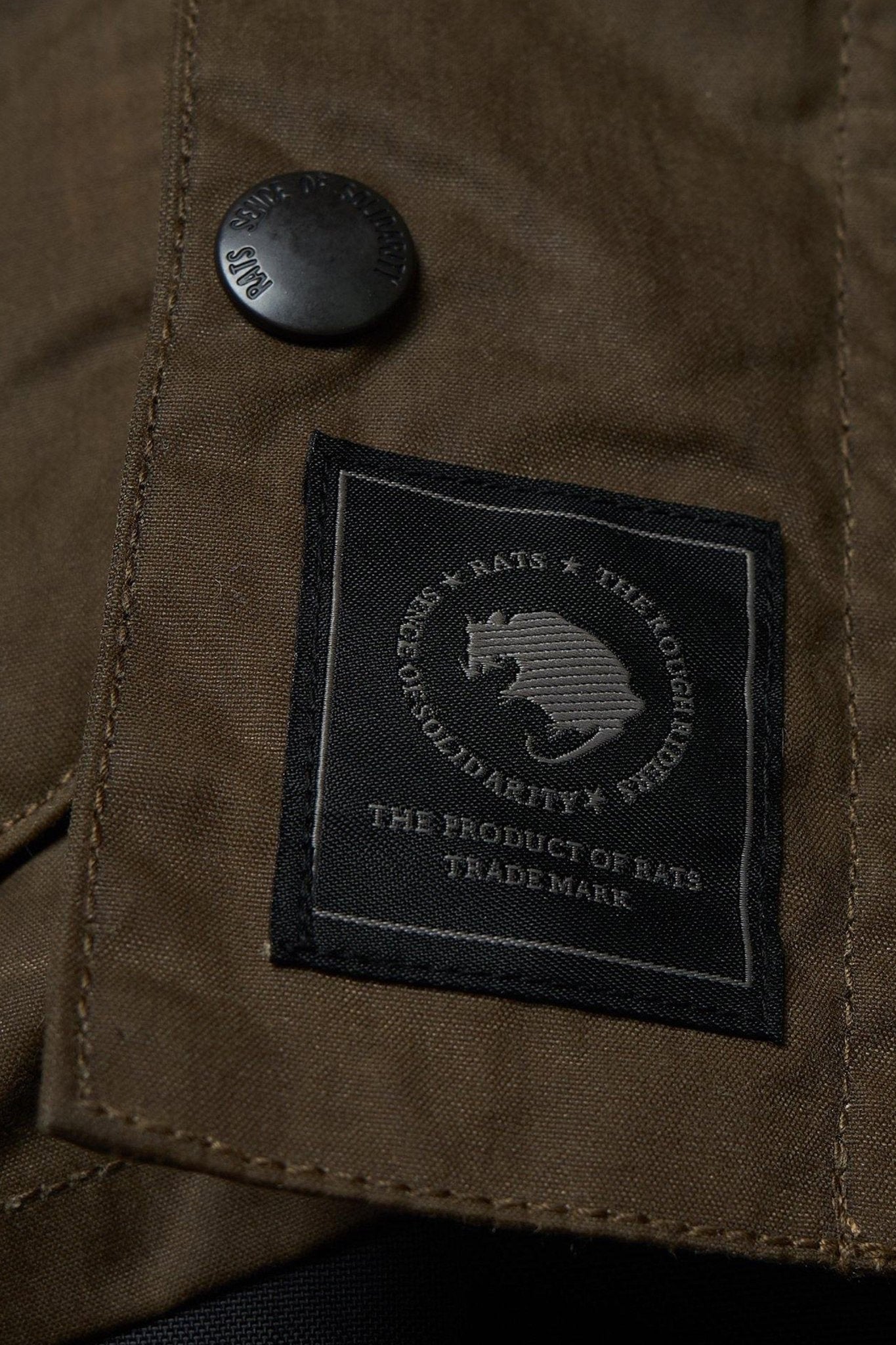 Rats British Millerain Waxed Cotton Jacket - Khaki – URAHARA