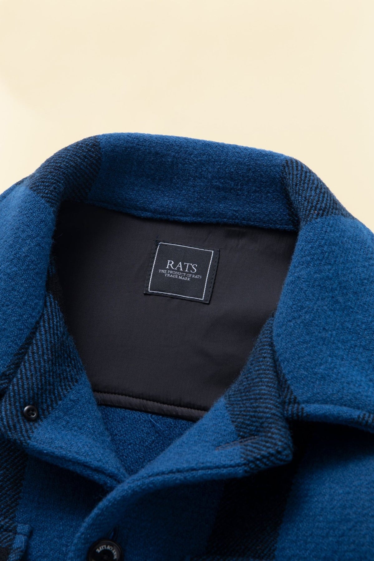 Rats Buffalo Check Shirt Jacket - Blue Check – URAHARA