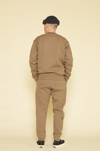 Rats Classic Crew Neck Sweatshirt - Khaki -Rats - URAHARA