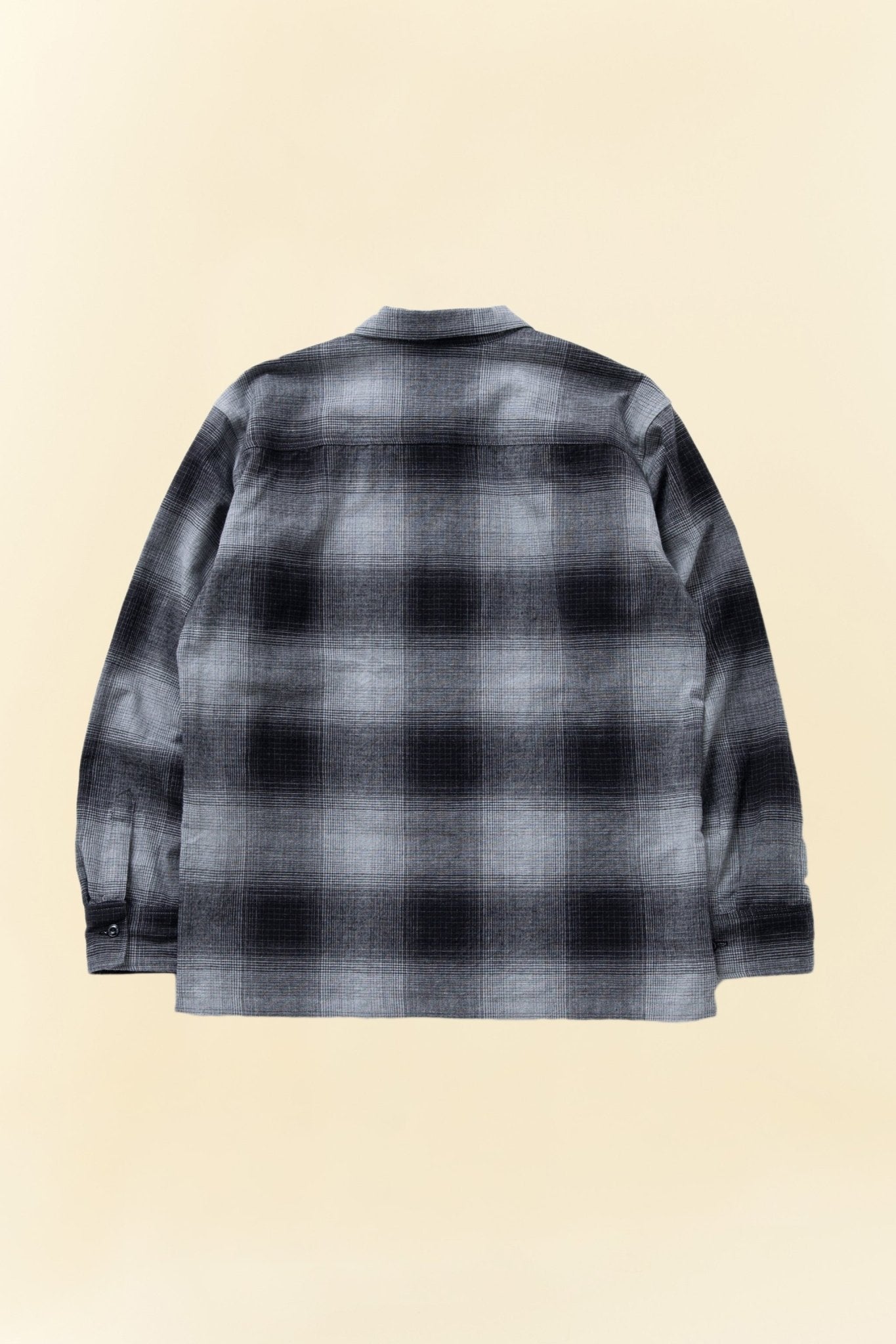 Rats Cotton Ombre Check Shirt - Grey – URAHARA 