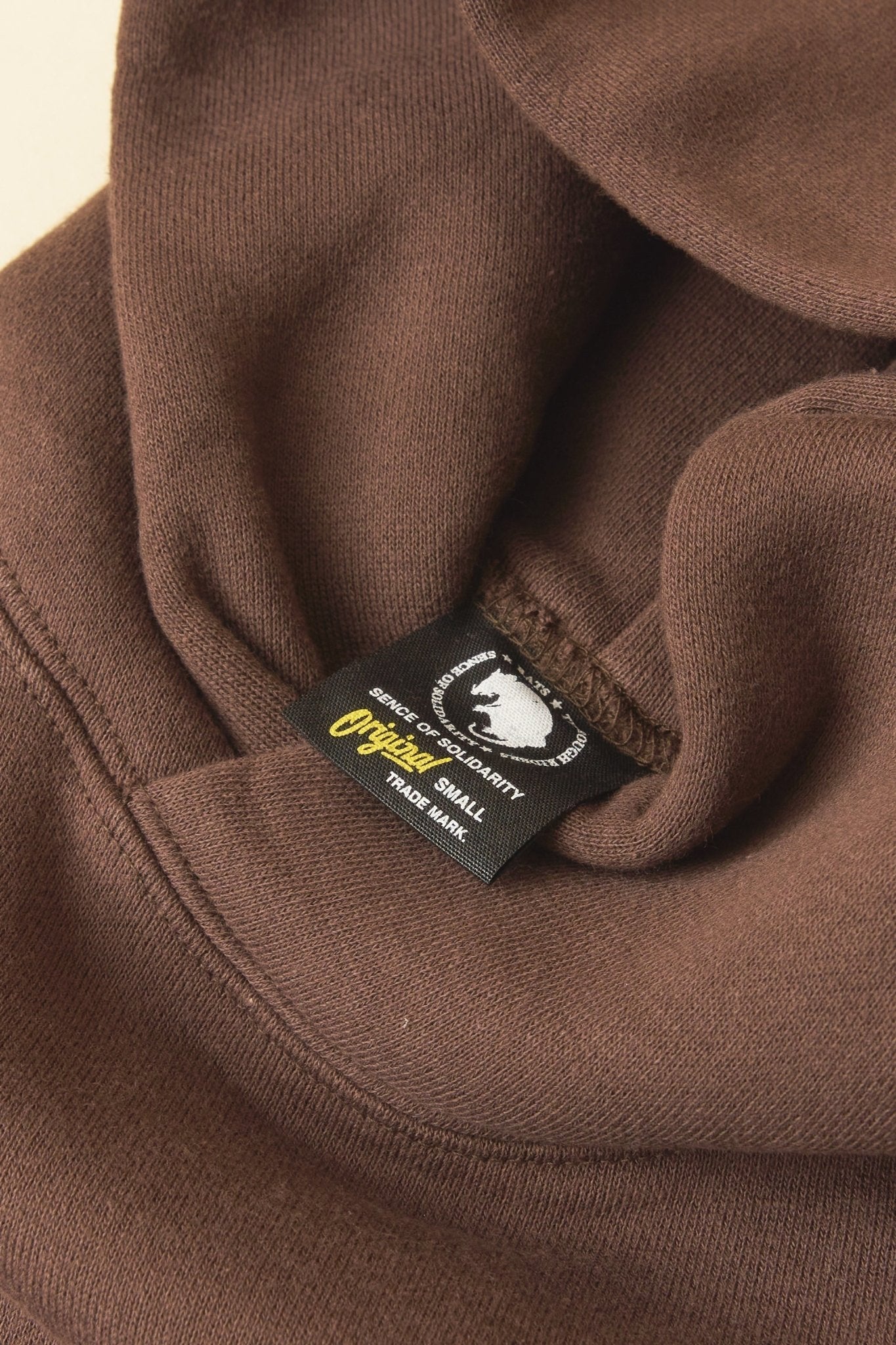 Rats Cross Neck Hoodie - Brown – URAHARA