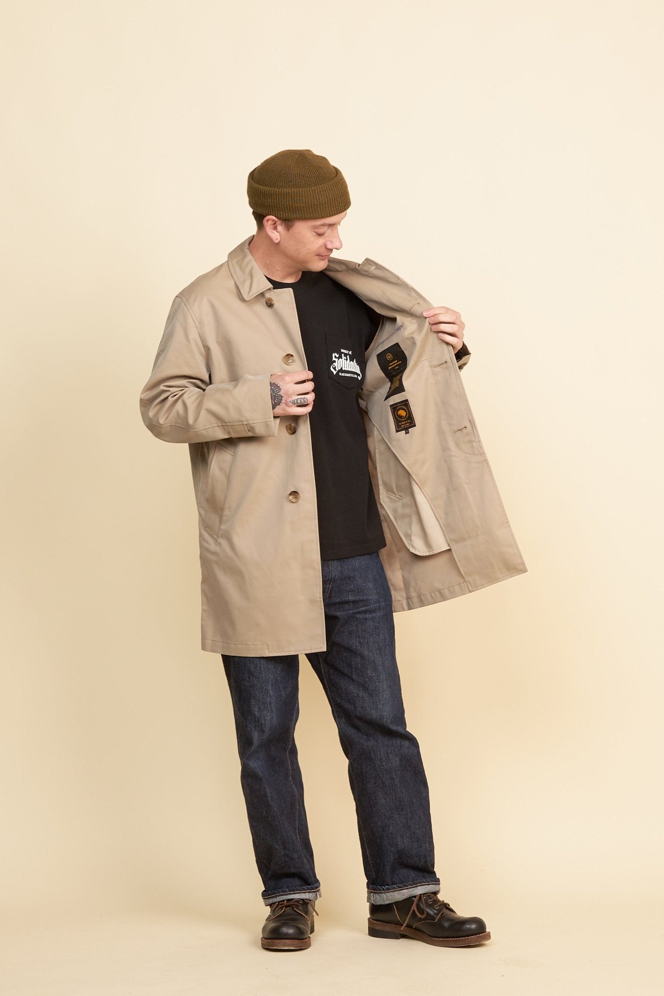 Rats Duster Coat - Beige – URAHARA