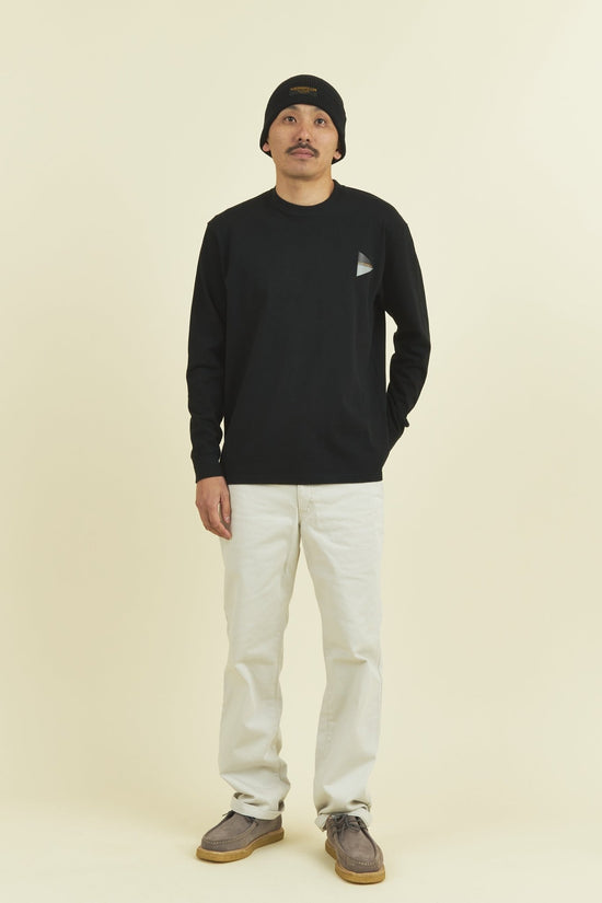 Rats Flag Longsleeve T-Shirt - Black