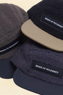 Rats Jet Fleece Cap - Black / Beige -Rats - URAHARA