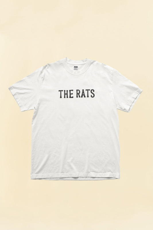 Rats "The Rats" Short Sleeve Tee - White -Rats - URAHARA