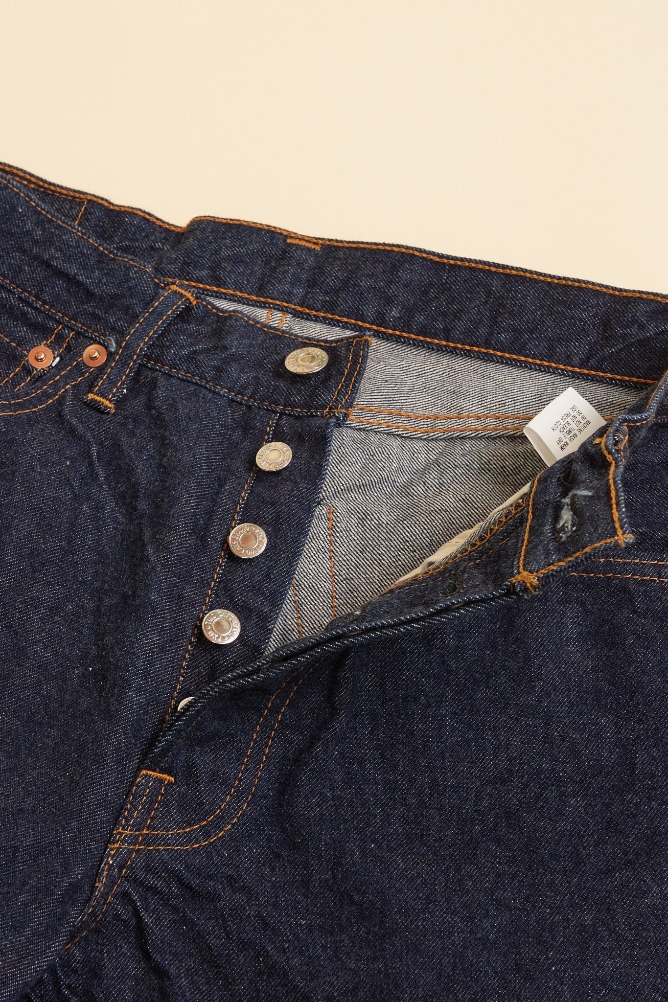 TCB ジーンズ 60's XX ミディアムライズ テーパードデニム - 13oz