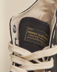 Trophy Clothing Hi-Top Mil Sneaker - Black -Trophy Clothing - URAHARA