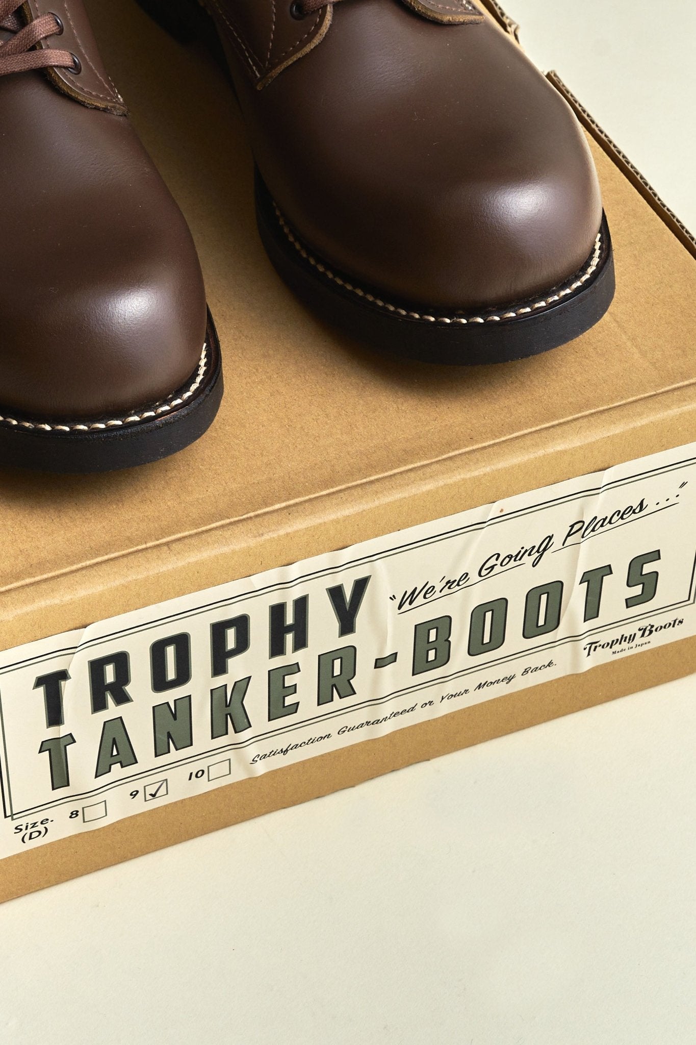 Trophy Clothing Original Tanker Boots - Brown -Trophy Clothing - URAHARA