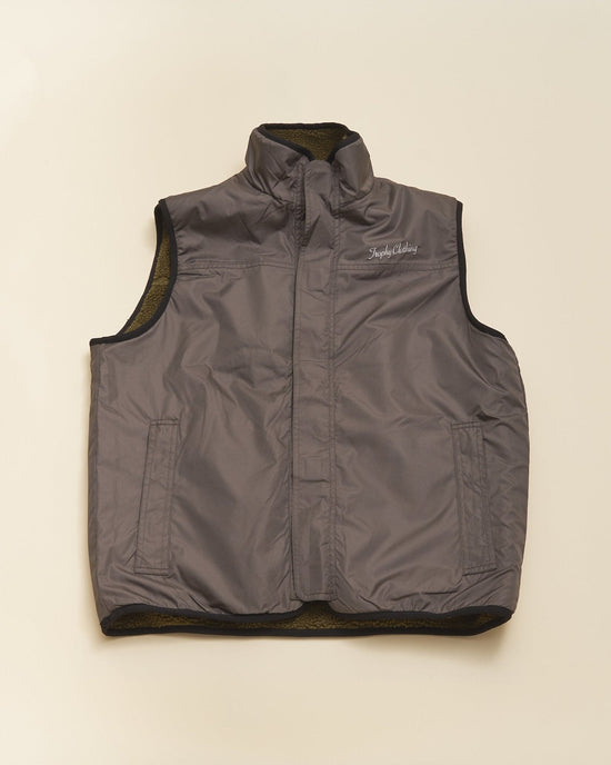 Trophy Clothing Reversible Mountain Vest - Olive/Charcoal