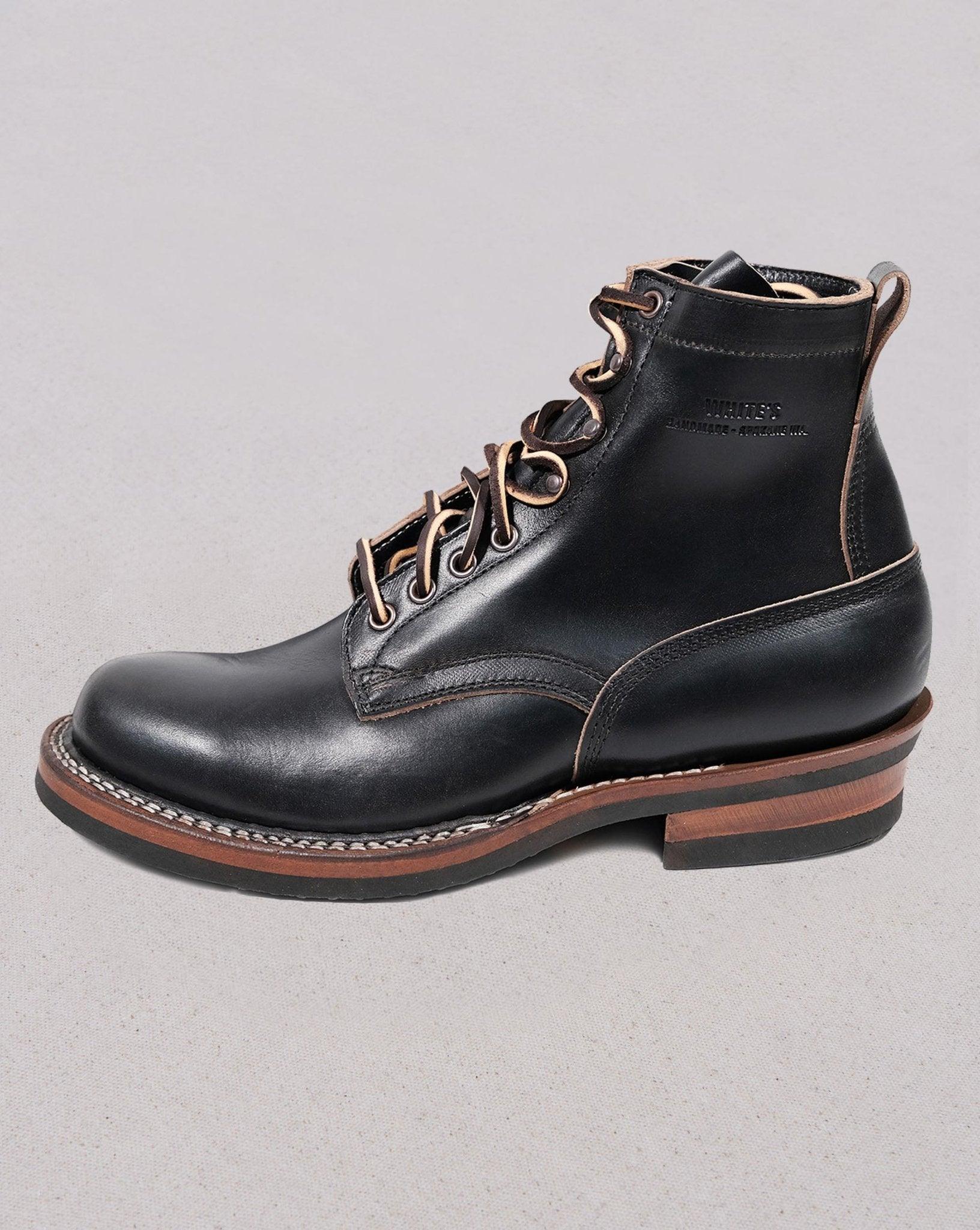 White's Boots 350 Cruiser - Black Chromexcel at URAHARA | Australia.