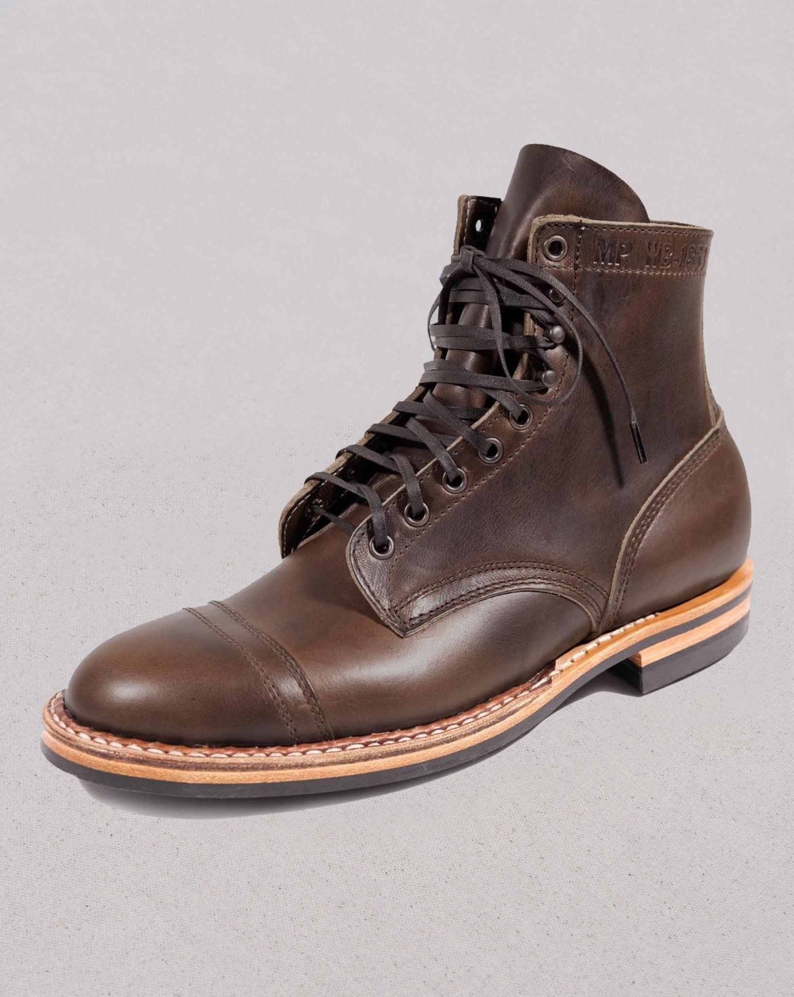 White's Boots MP-Sherman Toe Cap (Dainite Sole) - Cinnamon Wax Flesh ...