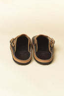 Zerrows Slit Sandal - Black -Zerrows - URAHARA